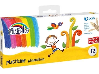 Plastelina 12 kol Fiorello (sz)(p)