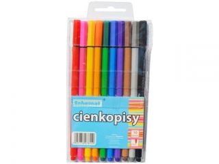 Cienkopis 0.4mm 8149 kpl. 10 kol.