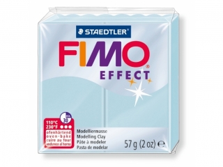 Kostka FIMO effect 57g, bkitny krysztaowy, masa termoutwardzalna, Staedtler [opakowanie=6szt]