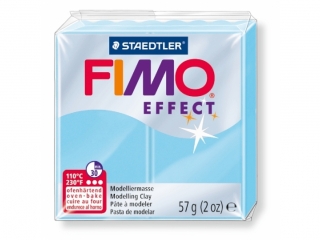 Kostka FIMO effect 57g, wodny pastelowy, masa termoutwardzalna, Staedtler [opakowanie=6szt]