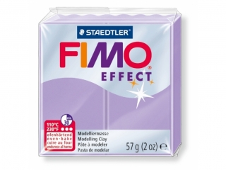 Kostka FIMO effect 57g, lilowy pastelowy, masa termoutwardzalna, Staedtler [opakowanie=6szt]