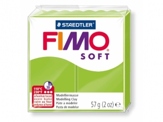 Kostka FIMO soft 57g, seledynowy, masa termoutwardzalna, Staedtler [opakowanie=6szt]