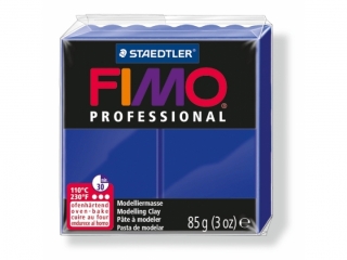 Kostka FIMO professional 85g, ultramaryna, masa termoutwardzalna, Staedtler [opakowanie=4szt]