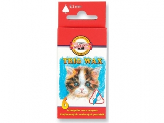 KIN KREDKI TRIO WAX 8271/1 6 KOL. 8, 2 MM