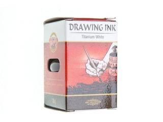 KIN TUSZ KREŚLARSKI ART 2100 TITANIUM WHITE 20G