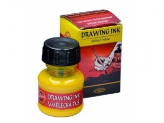 KIN TUSZ KREŚLARSKI ART 2200 BRILLIANT YELLOW 20G