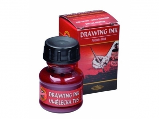 KIN TUSZ KREŚLARSKI ART 2320 ALIZARIN RED 20G