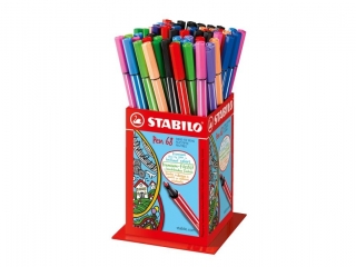 FLAMASTRY STABILO PEN 68 DISPLAY 60 SZT.