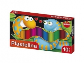 Plastelina 10 kolorw 15 g [opakowanie=10szt]