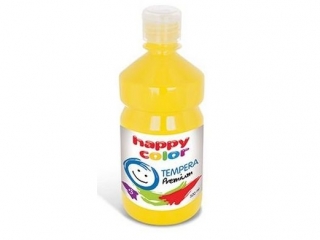 Farba tempera Premium 500ml, cytrynowy, Happy Color