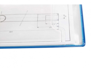 PANEL PREZENTACYJNY FOLD UP TARIFOLD A4 5 SZT. KOLOR NIEBIESKI KIESZEŃ NA PROSPEKTY