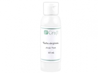FARBA AKRYLOWA, 60 ML - WHITE