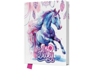 Pami�tnik z k��dk� I am Lucky, 14 x 18cm, 80 kartek