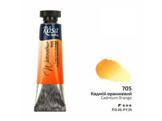 ROSA GALLERY FARBA AKWARELOWA CADMIUM ORANGE 705 10 ML TUBA [opakowanie=4szt]