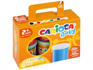 Farba Carioca tempera DO MALOWANIA PALCAMI 80ml a6(KO023) (sz)