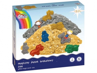 Piasek Magiczny brokatowy GR-F1010PB Fiorello 1000g zoo KWBN24