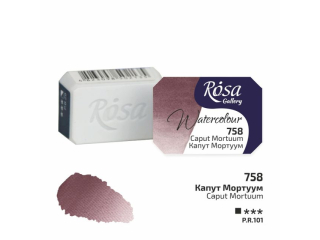 ROSA GALLERY FARBA AKWARELOWA CAPUT MORTUUM 758 2, 5 ML