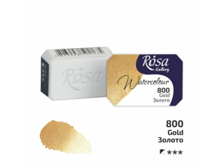 ROSA GALLERY FARBA AKWARELOWA GOLD 800 2, 5 ML