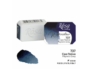 ROSA GALLERY FARBA AKWARELOWA PAYNES GREY 737 2, 5 ML