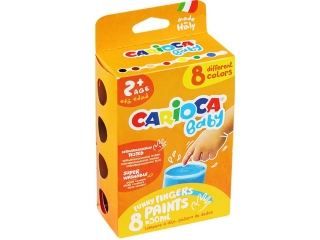 Farba Carioca tempera DO MALOWANIA PALCAMI 50 ml a8 (43174) (sz)