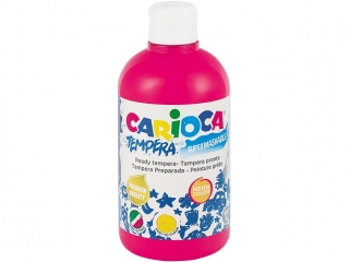 Farba Carioca tempera 500 ml (KO027/37) neon różowa (sz)(p)