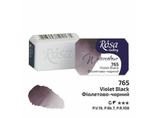 ROSA GALLERY FARBA AKWARELOWA VIOLET BLACK 765 2, 5 ML