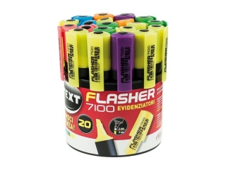Zakrelacz FLASHER x20 Tuba mix kolorw (1proc)