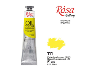 ROSA GALLERY FARBA OLEJNA CADMIUM LEMON 111 45 ML [opakowanie=4szt]