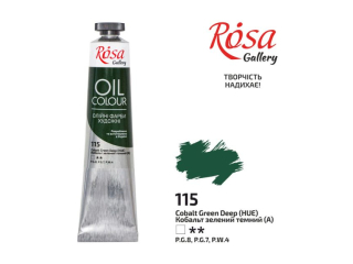 ROSA GALLERY FARBA OLEJNA COBALT GREEN DEEP 115 45 ML [opakowanie=4szt]