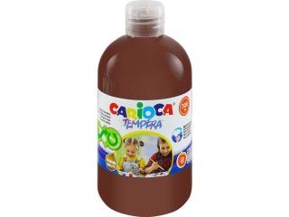 Farba Carioca tempera N 500 ml (40427/06) brązowa (sz)(p)