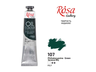 ROSA GALLERY FARBA OLEJNA PHTHALOCYANINE GREEN 107 45 ML [opakowanie=4szt]