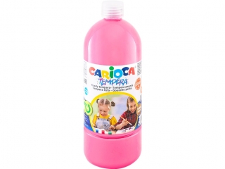 Farba Carioca tempera N 1000 ml (40430/09) różowa (sz)(p)