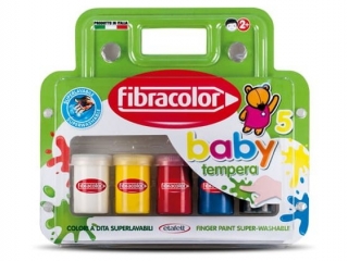 Farbki Tempery BABY x5 kol.od *2 roku Gluten Free do twarzy (7proc)