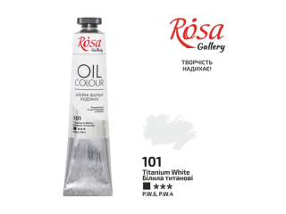 ROSA GALLERY FARBA OLEJNA TITANIUM WHITE 101 45 ML [opakowanie=4szt]