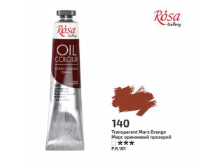 ROSA GALLERY FARBA OLEJNA TRANSPARENT MARS ORANGE 140 45 ML [opakowanie=4szt]