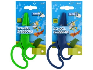NOYCZKI LAMBO SCHOOL DLA DZIECI Z PLAST IKOWYM OSTRZEM 12 CM [opakowanie=12szt]