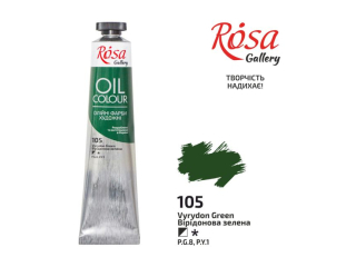 ROSA GALLERY FARBA OLEJNA VIRIDIAN GREEN 105 45 ML [opakowanie=4szt]