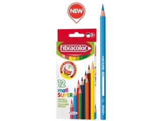 Kredki Fibracolor MATI SUPER x12 (0proc)