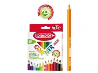 Kredki Fibracolor CORNER MAXI x12 (0proc)