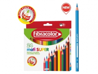 Kredki Fibracolor MATI SUPER x24 (0proc)