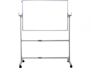TABLICA OBROTOWO-JEZDNA MEMOBE TELESCOPIC, DWUSTRONNA, SUCHOCIERANA MAGNETYCZNA BIAA, RAMA ALUMINIOWA PRESTIGE, 120X90 CM
