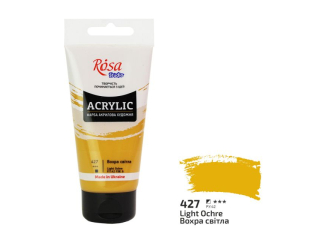 ROSA STUDIO FARBA AKRYLOWA LIGHT OCHRE 427 75 ML [opakowanie=3szt]