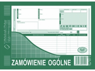 Druk -ZO Zamwienie oglne A5