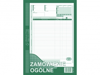 Druk -ZO Zamwienie oglne A4