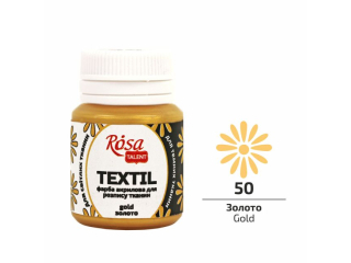 ROSA TALENT FARBA DO TKANIN GOLD 50 20 ML