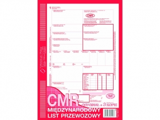 Druk - CMR A4 ( oryg.+ 4 kopie )
