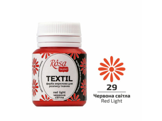 ROSA TALENT FARBA DO TKANIN RED LIGHT 29 20 ML