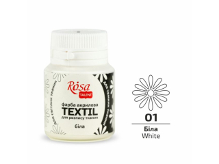 ROSA TALENT FARBA DO TKANIN WHITE 01 20 ML