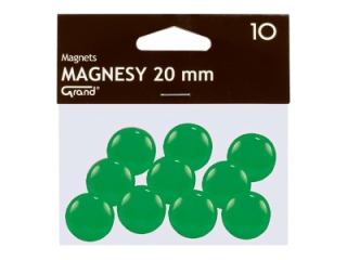 Magnesy, rednica 20 mm, Grand [opakowanie=10szt] (sz)