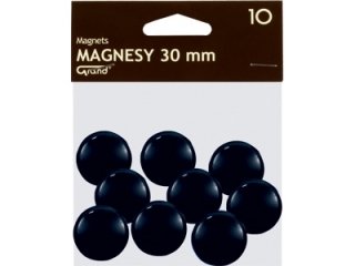Magnesy, rednica 30 mm, Grand [opakowanie=10szt] (sz)